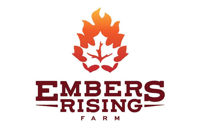 Embers Rising Farm logo