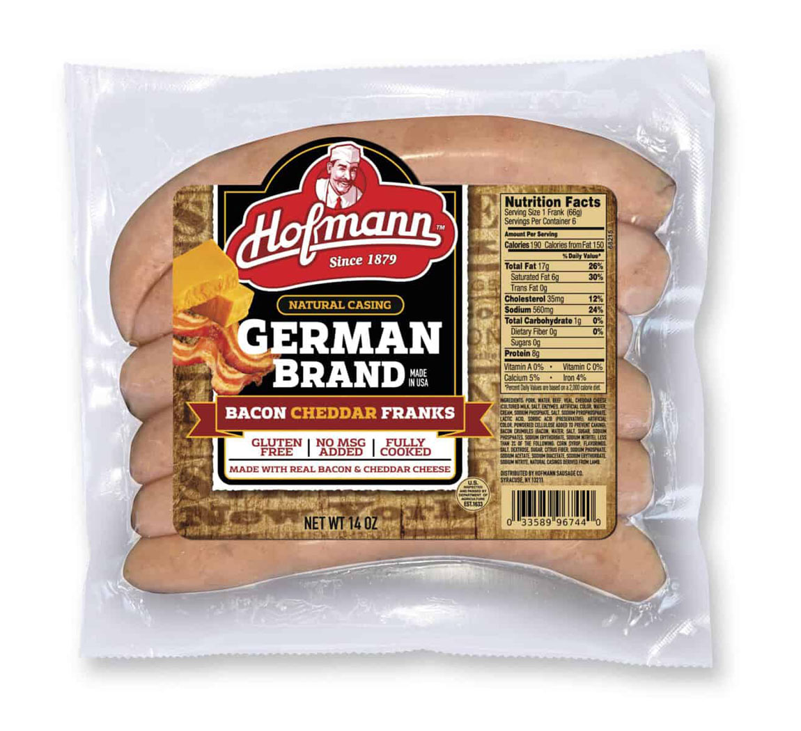 Hofmann Bacon Cheddar Hot Dogs